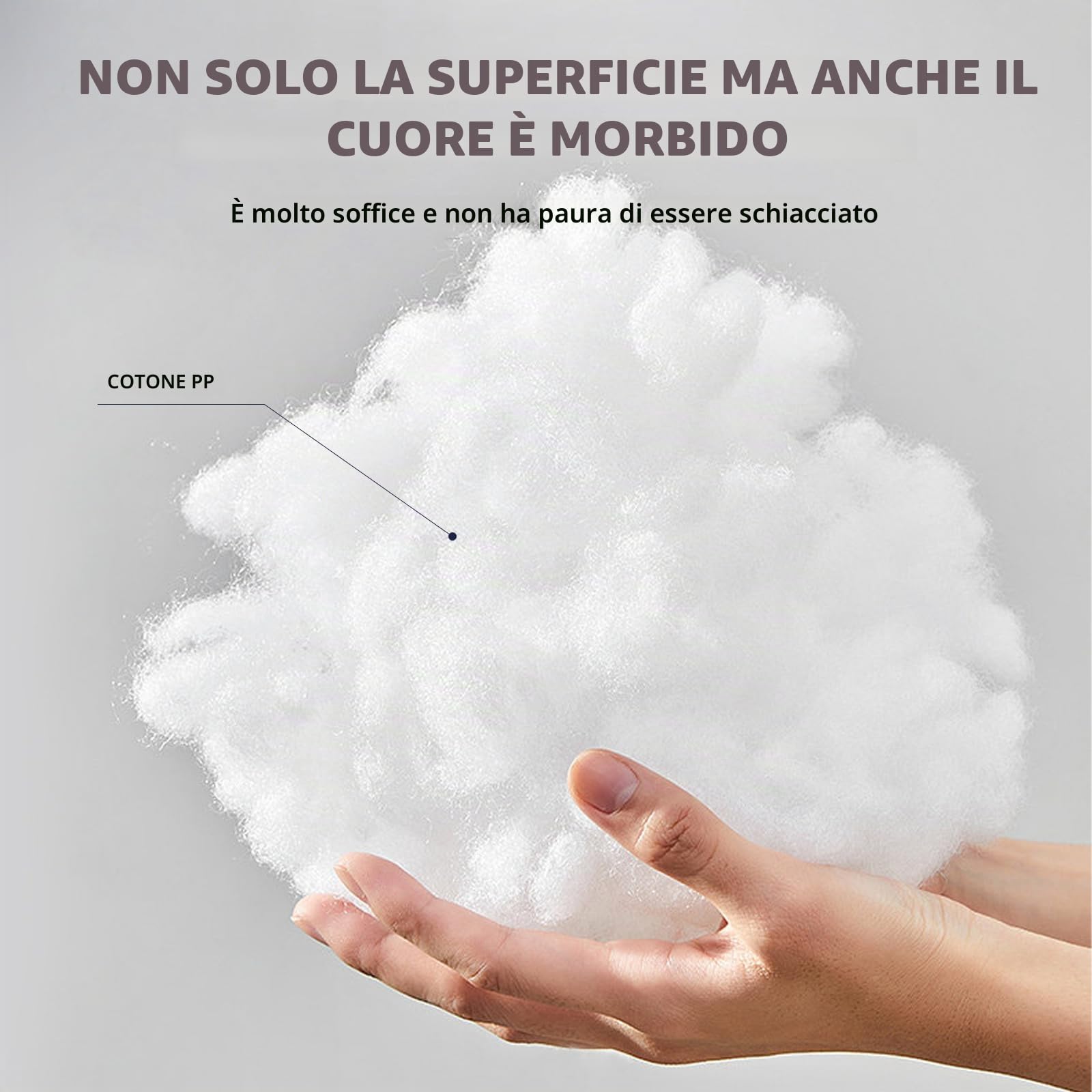 Goutime Cuscino per Panca da Giardino e Sedia a Dondolo 2 Posti, 150x100 cm – Extra Spesso e Morbido, Antiscivolo e Impermeabile, Sedile con Legatura, Schienale Reclinabile (Grigio)
