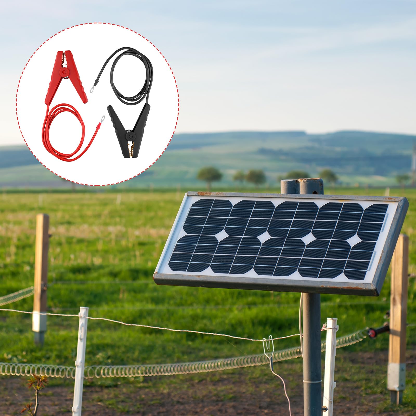 Elettrificatore Recinzioni VOSS.farming Kappa 7 Solar - Kit Completo Con Pannello Solare 12W Per Pascoli - Foto 12