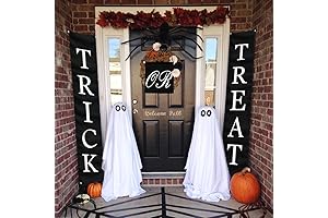 OurWarm Trick or Treat Halloween Banner