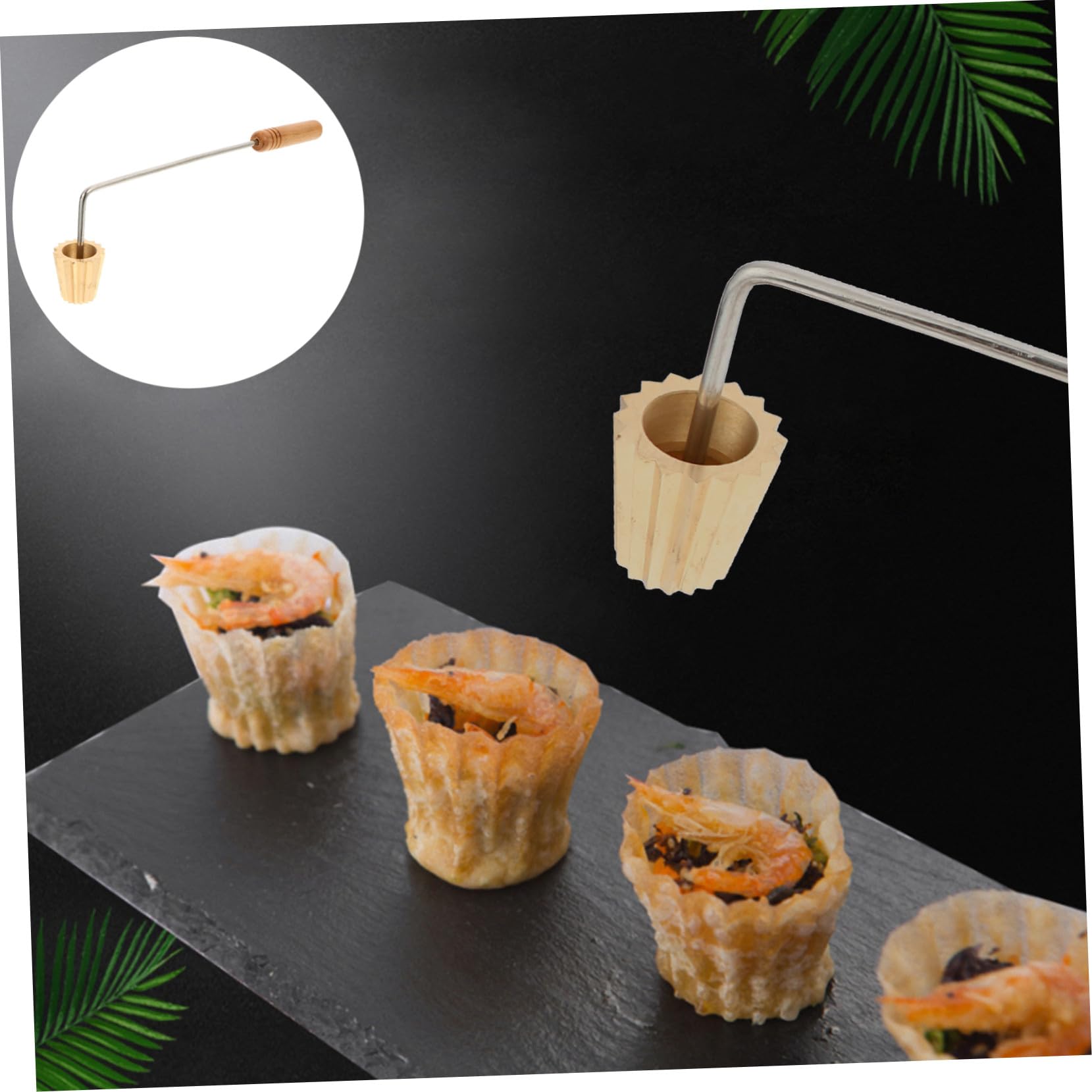 Moule à Pâtisserie DIY Mini Doré, Outil de Cuisson la Cuisine
