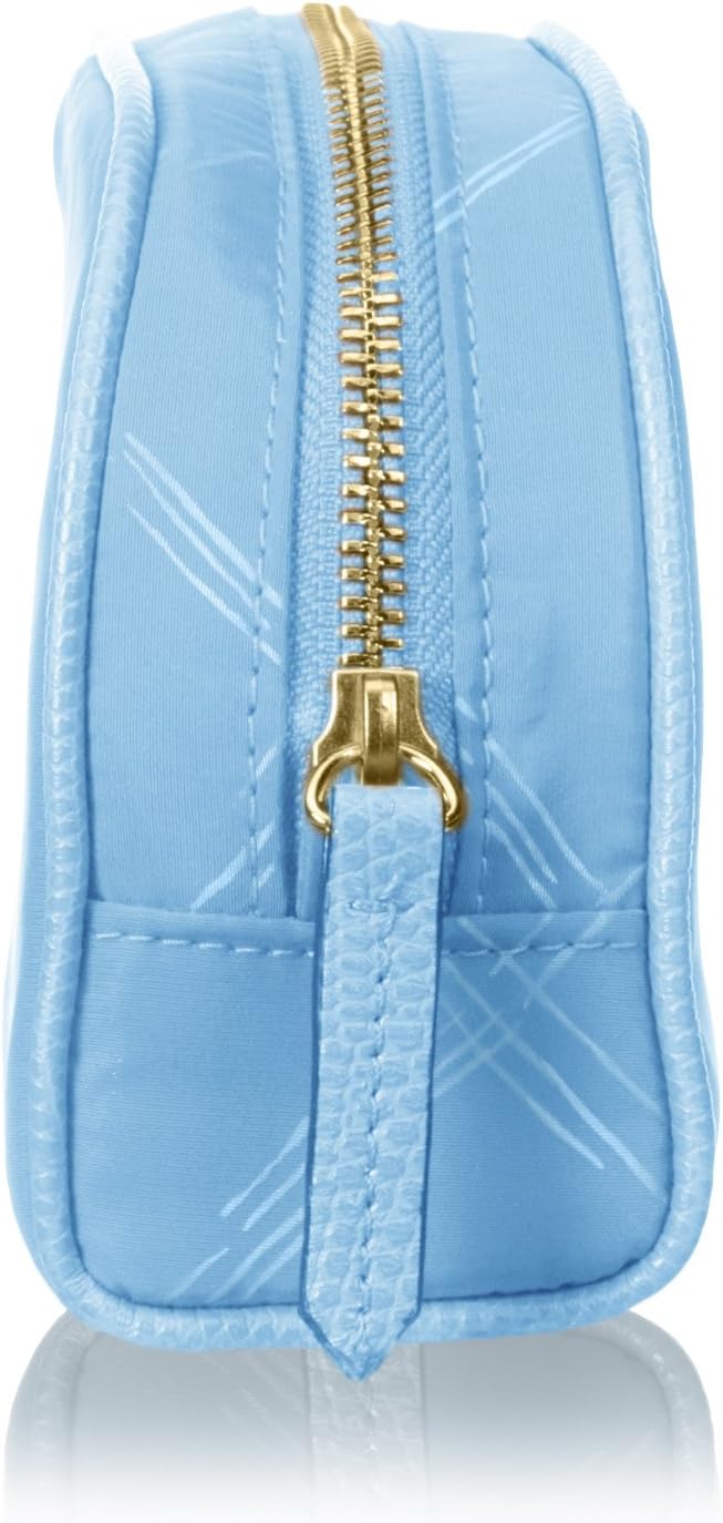 Vera Bradley Women's Preppy Poly Small Cosmetic Makeup Organizer Bag