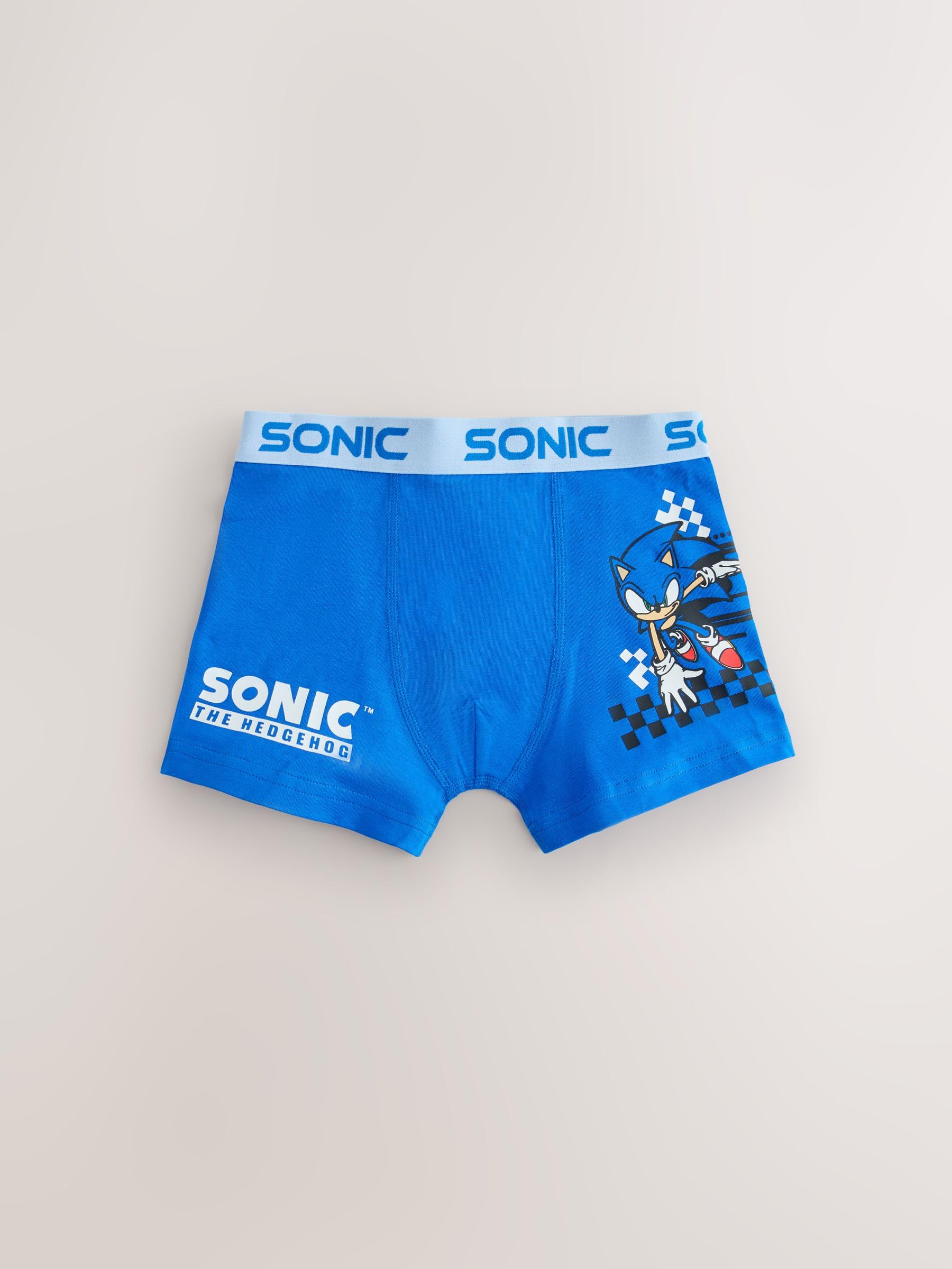 NEXT Jungen Unterhosen im 5er-Pack, Sonic, der Igel