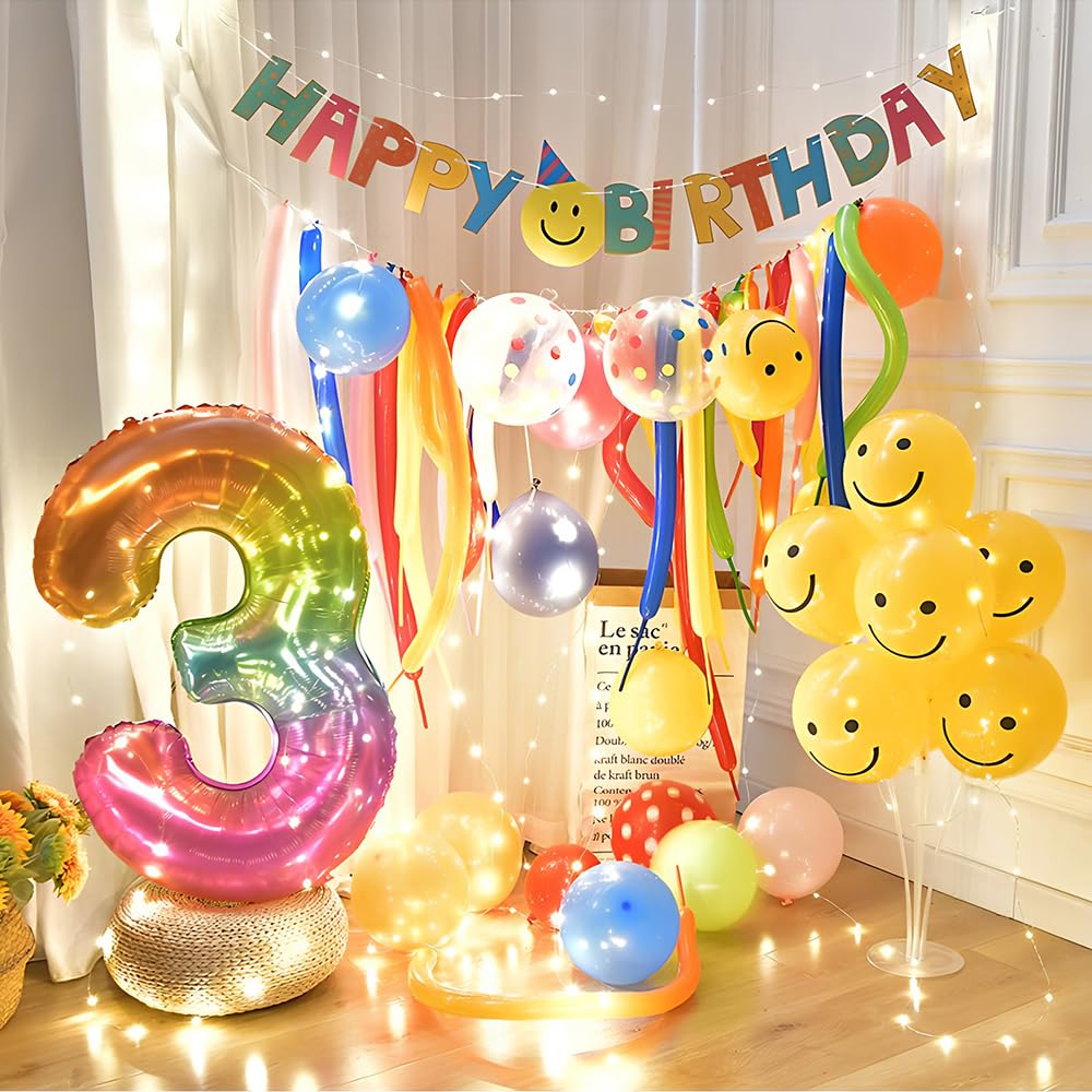 Foil Globo Número 5 Azul 40" (101cm), Inflable Helio o aire, Gigante Numeros 0-9, 10-19, 20-29, 30-100, Grande Globos Decoración para La Boda Aniversario y Cumpleaños Fiestas — view 432