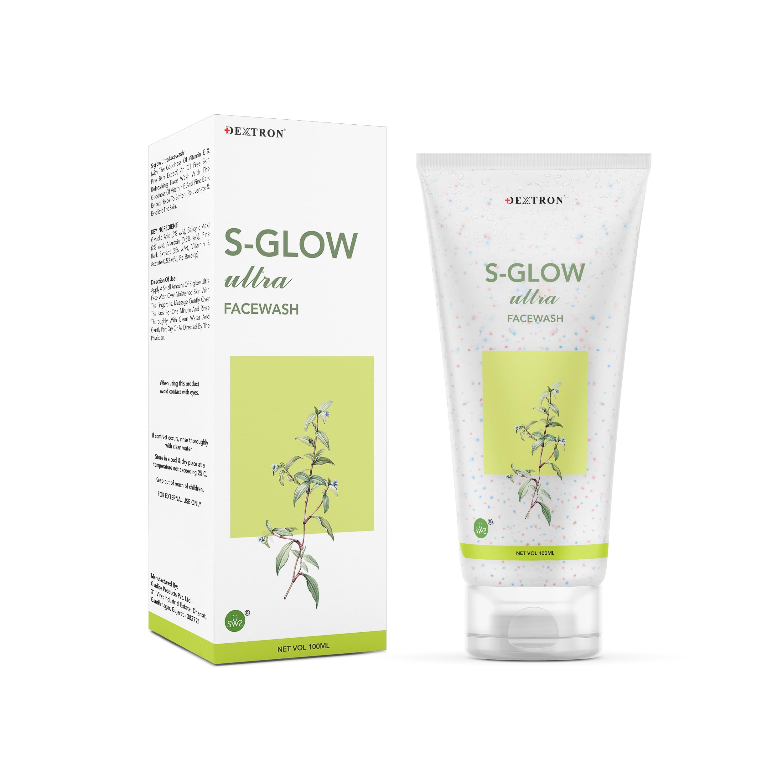 S-Glow Ultra Facewash, 100ml