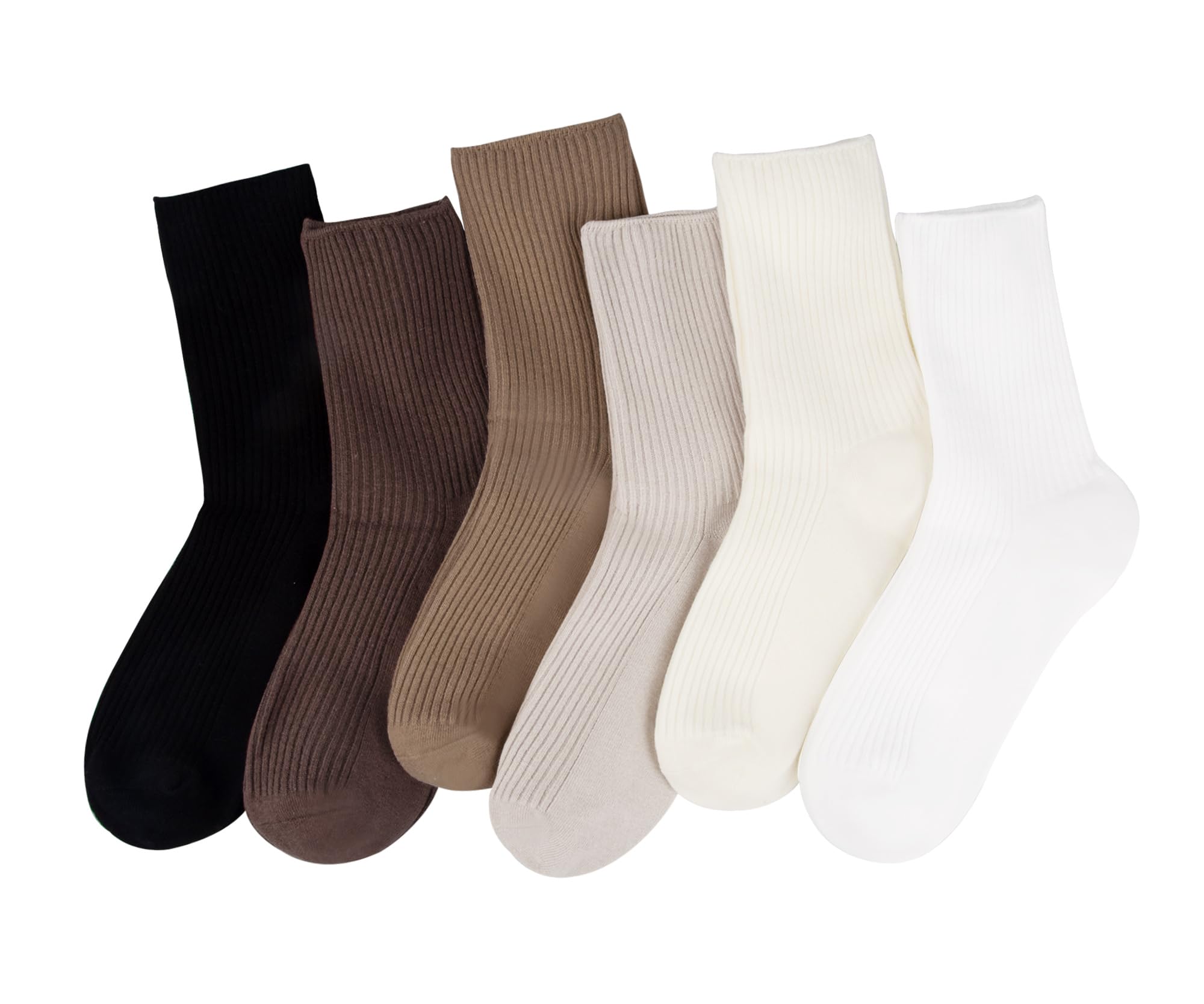 Calcetines de algodón para mujer, finos, informales, atléticos, estéticos, para mujer, calcetines acanalados para el tobillo