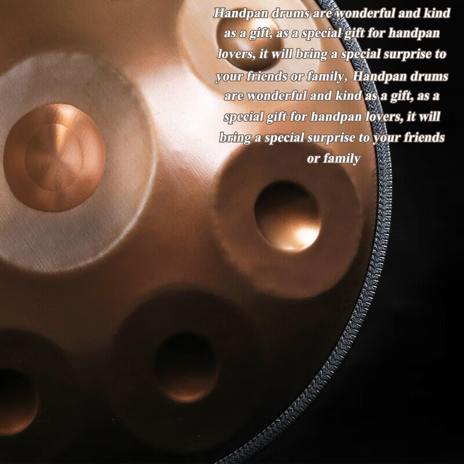 Steel Handpan Drum 432hz Professional Percussion Instrument 9/10/12 Notes Handpan 22inch for Adults Concert Meditation With Carry Bag 440hz (Color : 432Hz, Size : 12 notes)