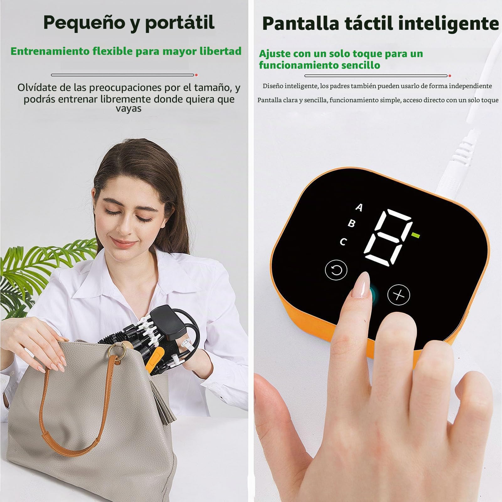 Guantes robóticos para rehabilitación de manos, ayudas para ejercitar las manos, órtesis para dedos, para pacientes con parálisis cerebral, artritis, accidente cerebrova(Size:xl,Color:Mano derecha)