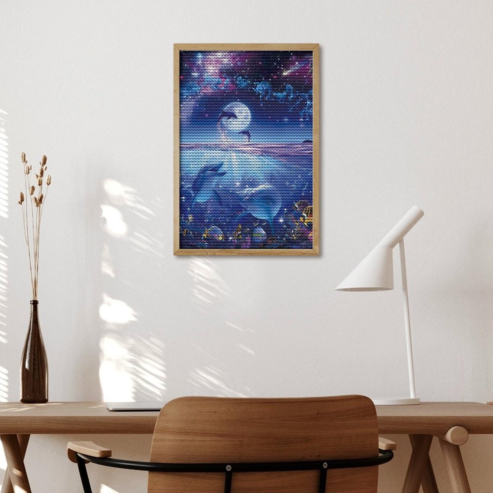 Amazon | ダイヤモンドアート ラッセン 星に願いを ダイヤモンド絵画
