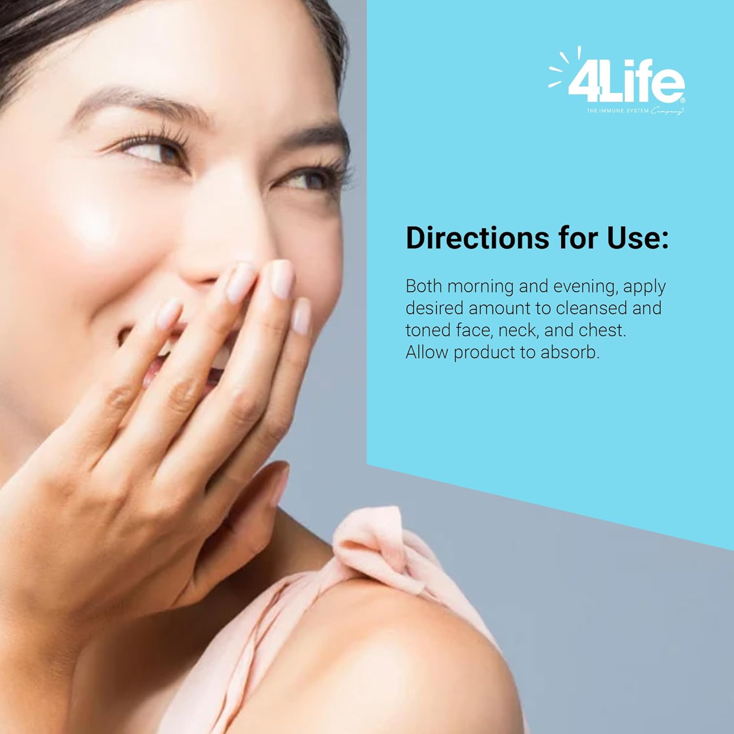 4Life - aKwa Moisture Cream - Plant-Based Face Moisturizer with Fermented Green Tea Water, Niacinamide, Ginseng, Honey & Birch Sap, Smooths Skin, Firms, Hydrates - 2.5 oz - Image 5