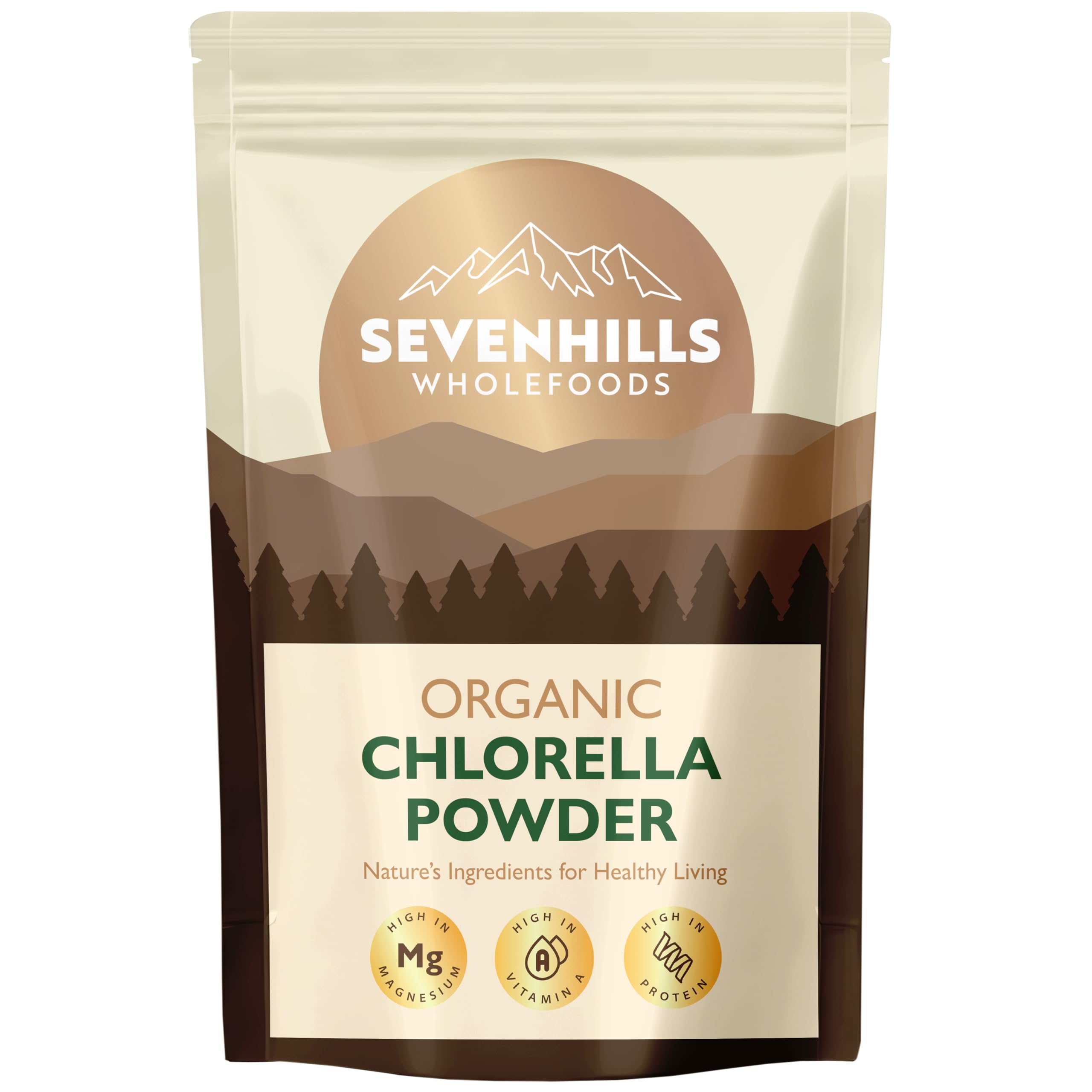 Organic Chlorella Powder 500g | Broken Cell Wall | High in Vitamin & Minerals
