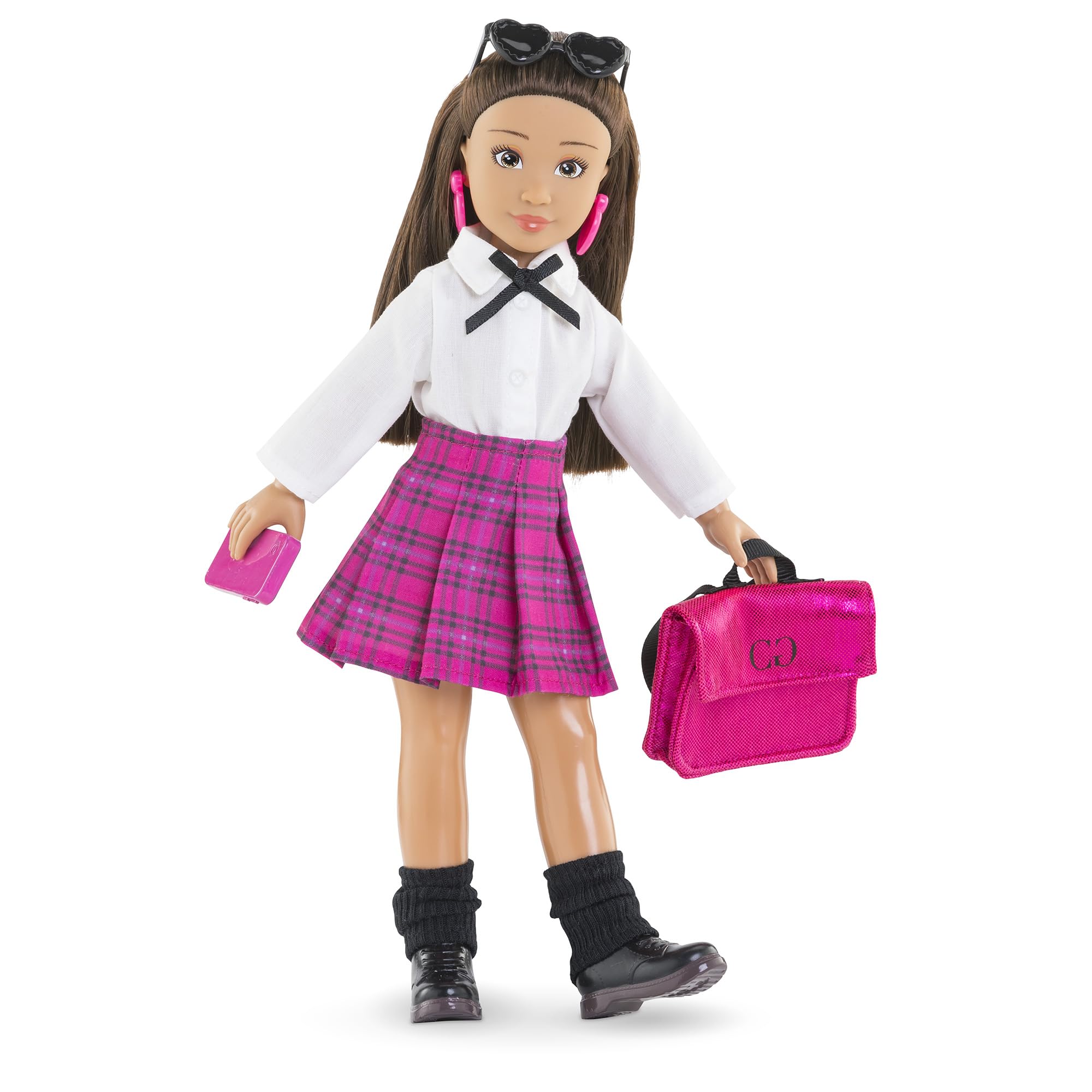 Corolle Girls - Coffret Valentine Fashion Week Paris, poupée Mannequin, 4 Accessoires, 28cm, dès 4 Ans, 9000600150