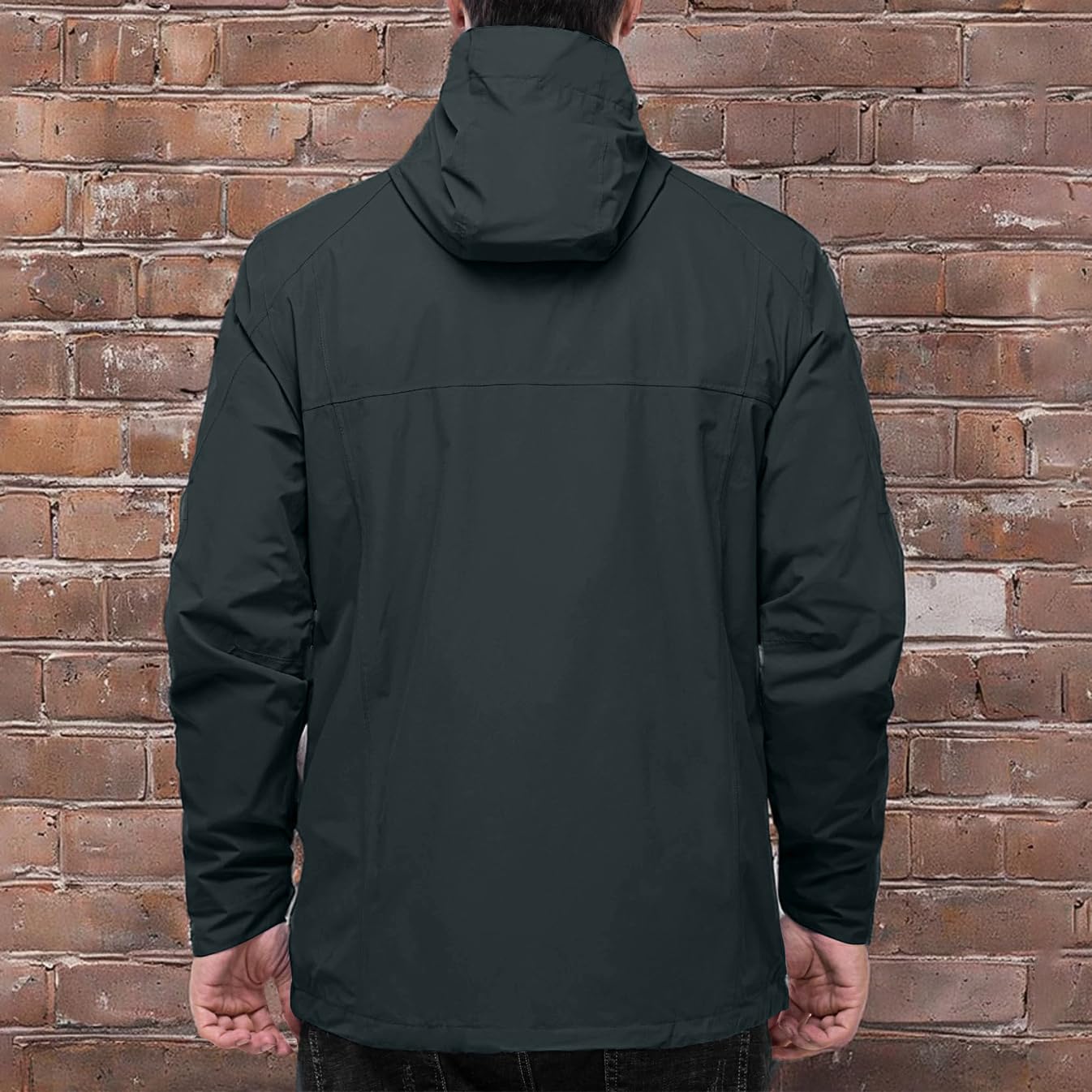 Regenjacke Herren Wasserdicht Softshelljacke Für Wandern Outdoor
