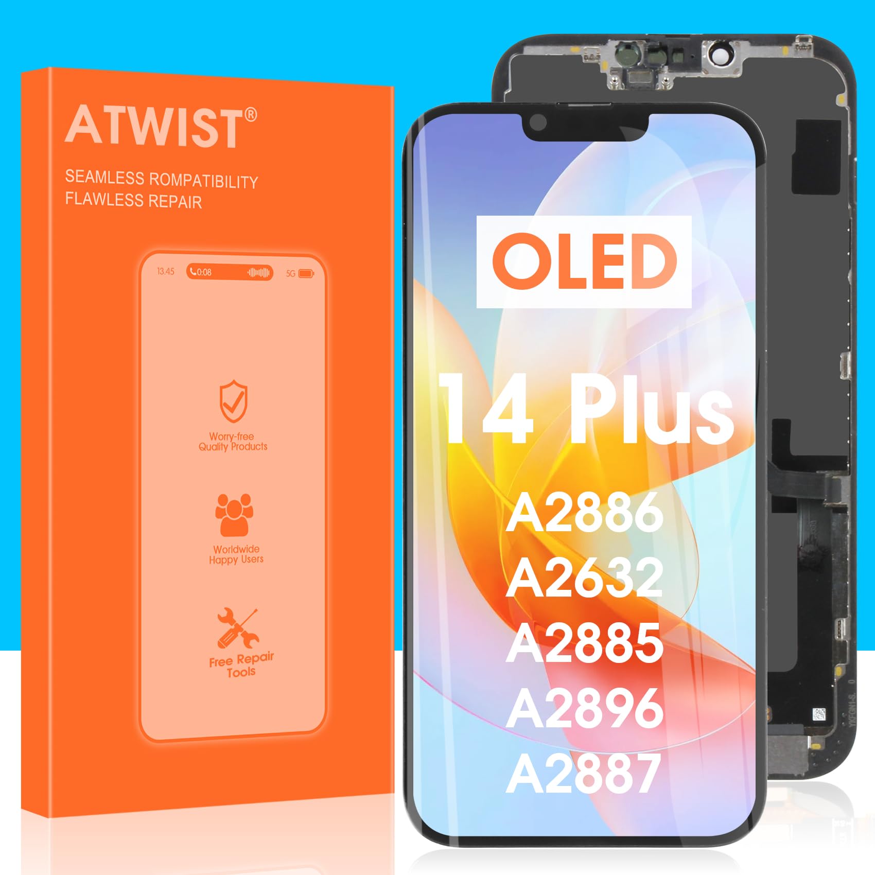 ᐅ • iPhone 7 Scherm (LCD Touchscreen) Zwart | Snel en Goedkoop