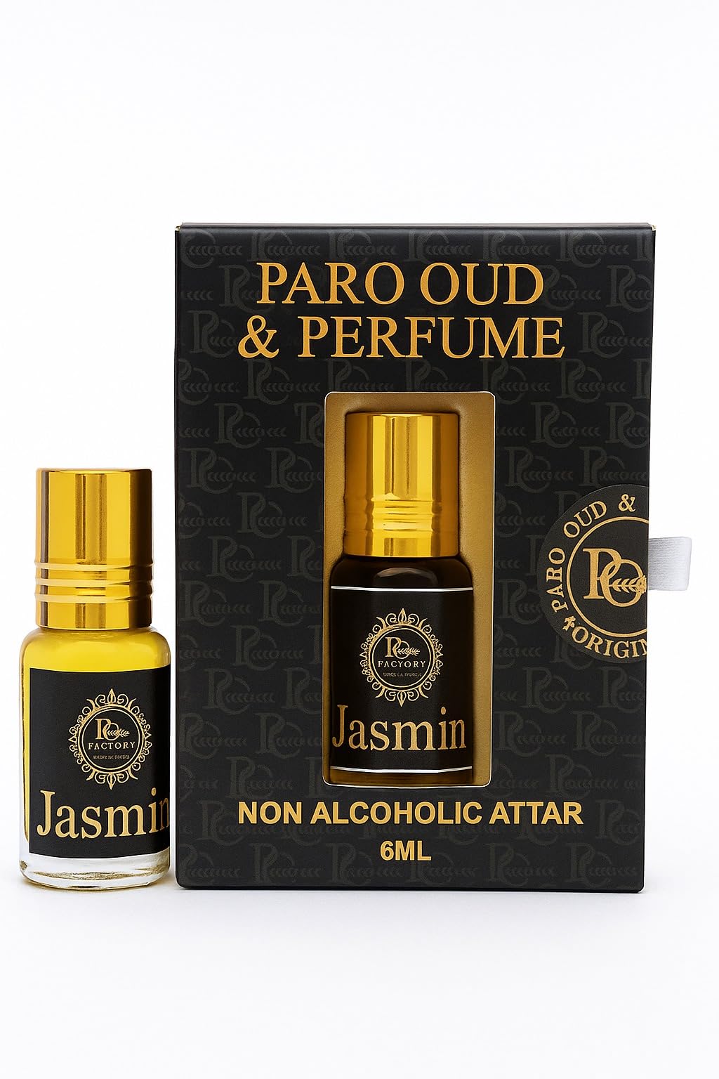 Attar Oil | Arabic Perfume Oils For Men And Women | Janmashtami Special | 100% Pure Ittar Roll On Perfume, Oud Oil, Oudh Eid, Ramadan, Umrah Gifts, Non Alcoholic & Vegan Fragrances (Attar Jasmine)