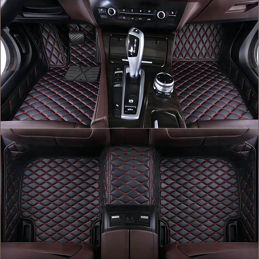 Auto Tappetini per Toyota Yaris Cross/Ibrida 2020 2021 2022 2023 2024 2025,Pavimento Copertura Tappetino Tappeto Protezione Tutto Tempo Antiscivolo Impermeabile Accessori,A