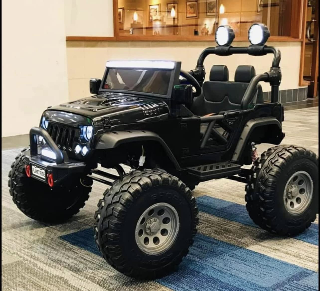 Buy 4X4 2022 Upgraded Kids Electric Ride on car RC Remote Power Wheel