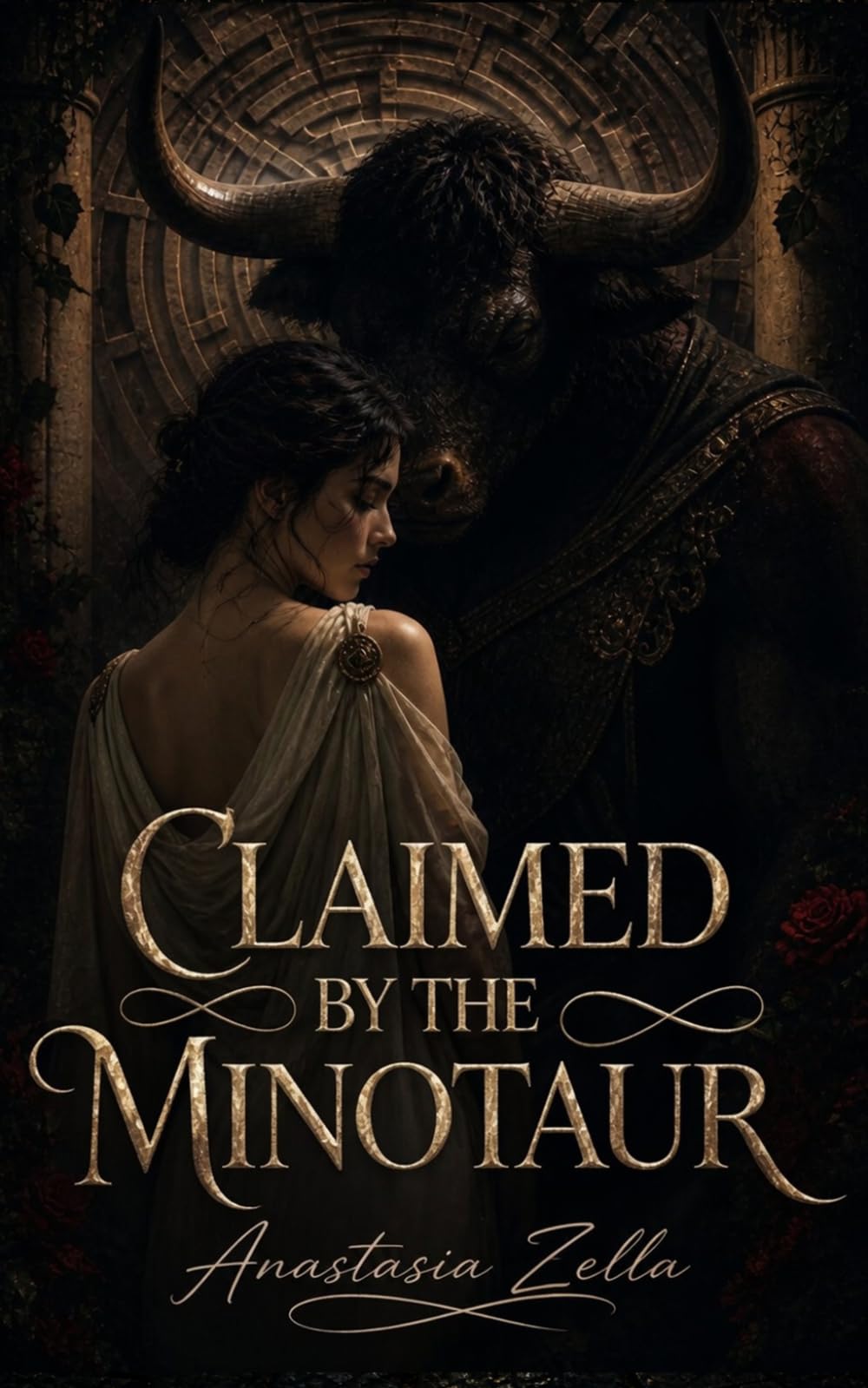 Claimed by the Minotaur: A Dark Mythology Romance of Monsters, Forbidden Desire, and a Greek Labyrinth (Dark Romance: Dominant Men, Dangerous Obsession and Intense Psychological Eroticism)