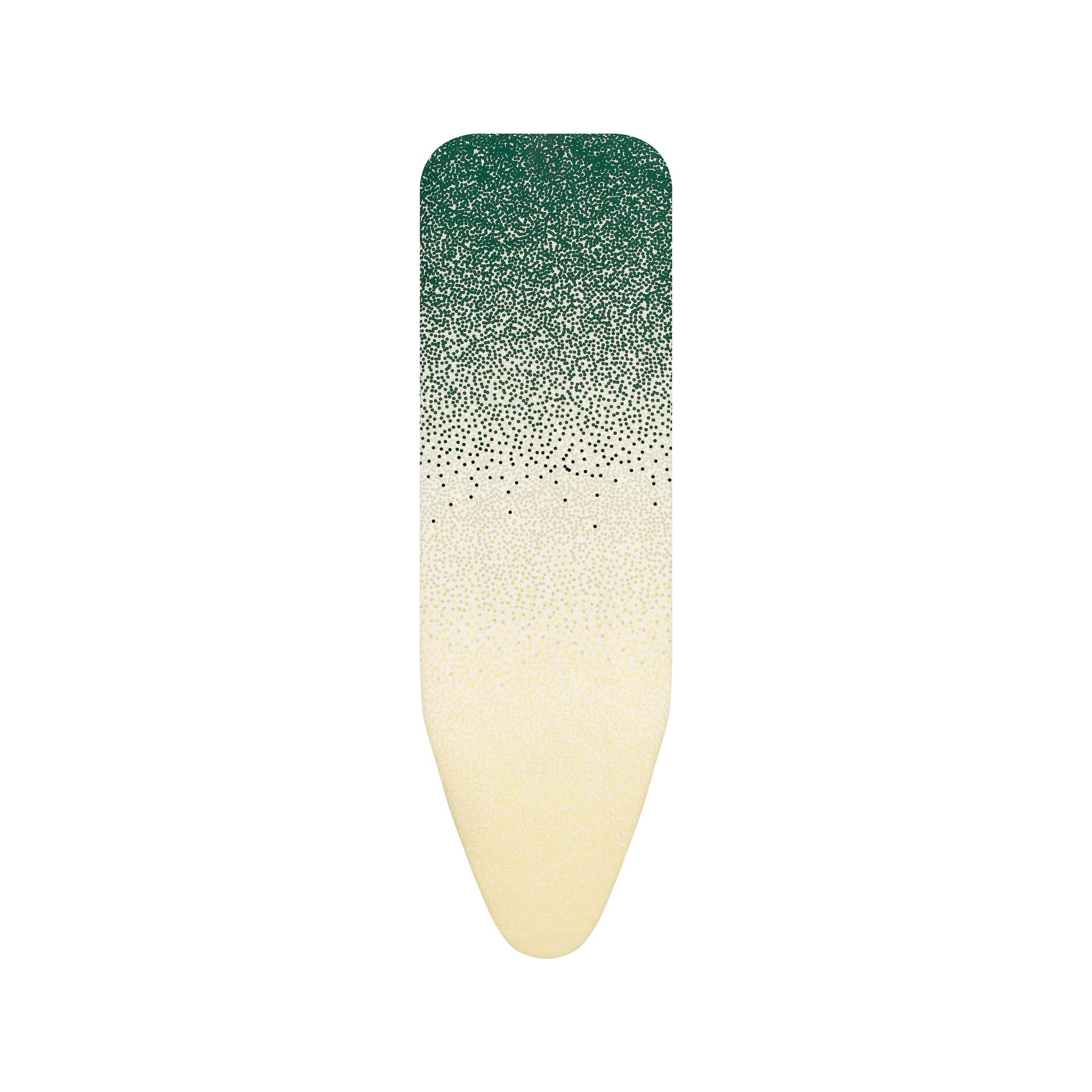 Brabantia - Funda Tabla de Planchar B con Capa de Espuma de 8 mm, Algodón de Comercio Justo, Duradera y fácil de Colocar para Mejorar el Rendimiento del Planchado - New Dawn, 124 x 38 cm