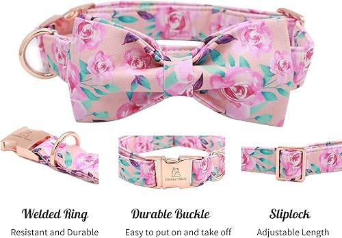 Miniatura 9 de Lionheart glory - Collar de perro de alta calidad, collar de perro con lazo, collar ajustable para perros de Halloween de alta resistencia con lazo