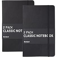 Algopix Similar Product 14 - 2 Pack Classic Ruled NotebooksJournals