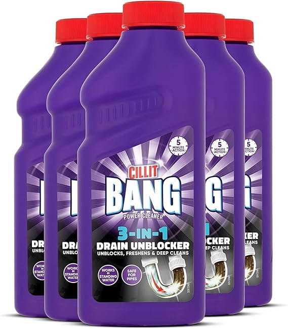 Cillit Bang Power Cleaner Max L Drain Unblocker Kit For Drains, Showers - View #6