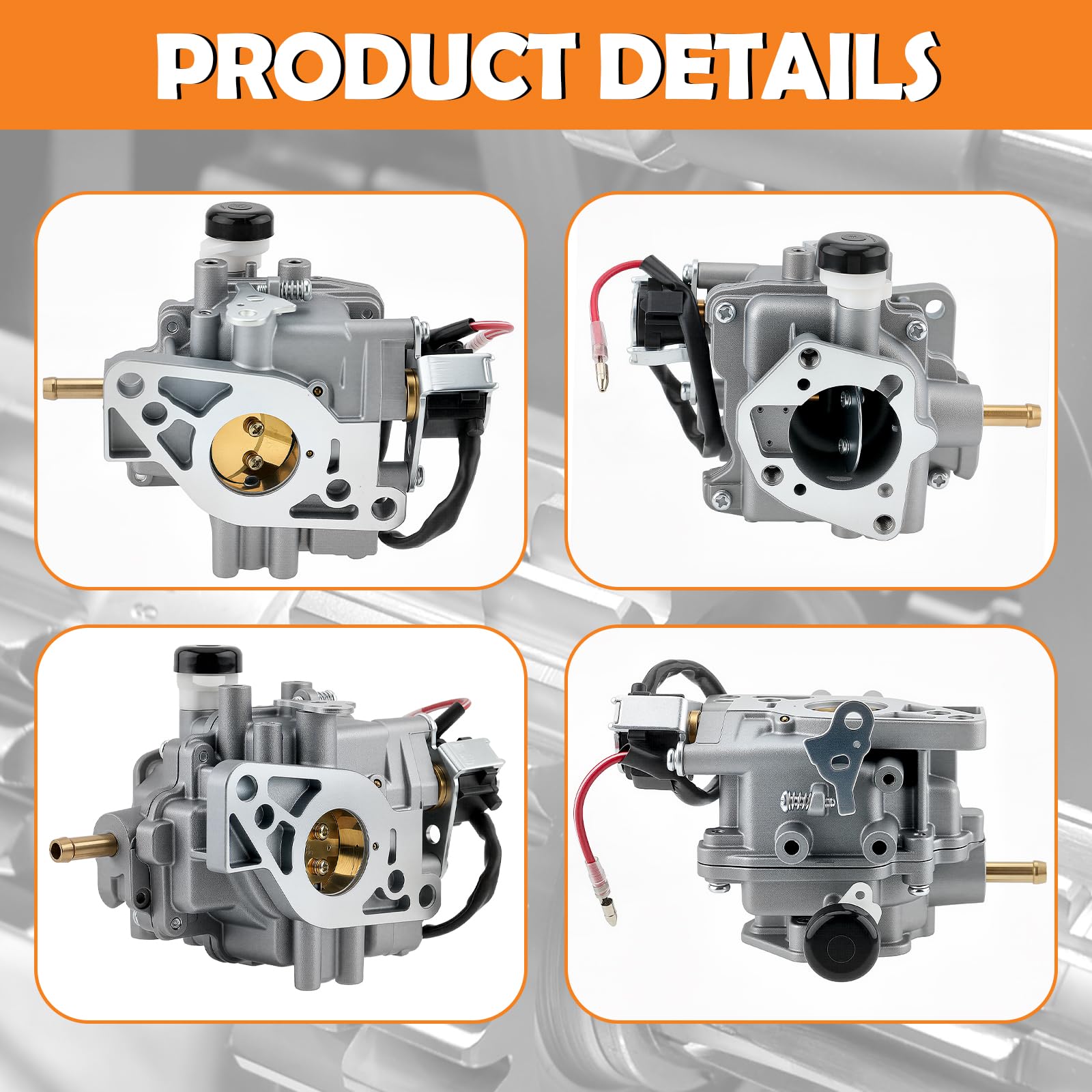 Carburatore Etecgo Per Motore Kohler CH18 CH20 CH23 – 18-20HP, Ricambio 2485332-S 2405332