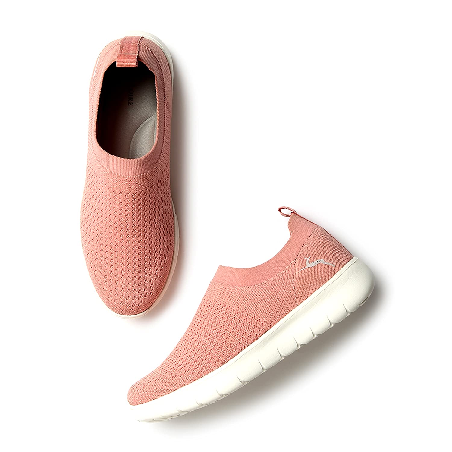 Marc Loire Womens Athleisure Active Wear Slip-On Sneaker Shoes (Peach, Numeric_3) (B0C59GBZX8) Amazon Price History, Amazon Price Tracker