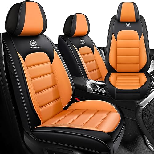 Fundas de asiento de automóvil para BMW X3 2004-2023, impermeables, suaves, transpirables, de piel sintética, con bolsillos de almacenamiento (negro
