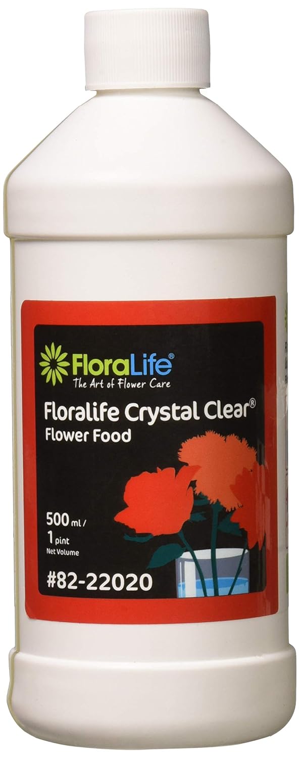 Floralife Crystal Clear Flower Food Liquid 1 Pint Amazon.in Home & Kitchen
