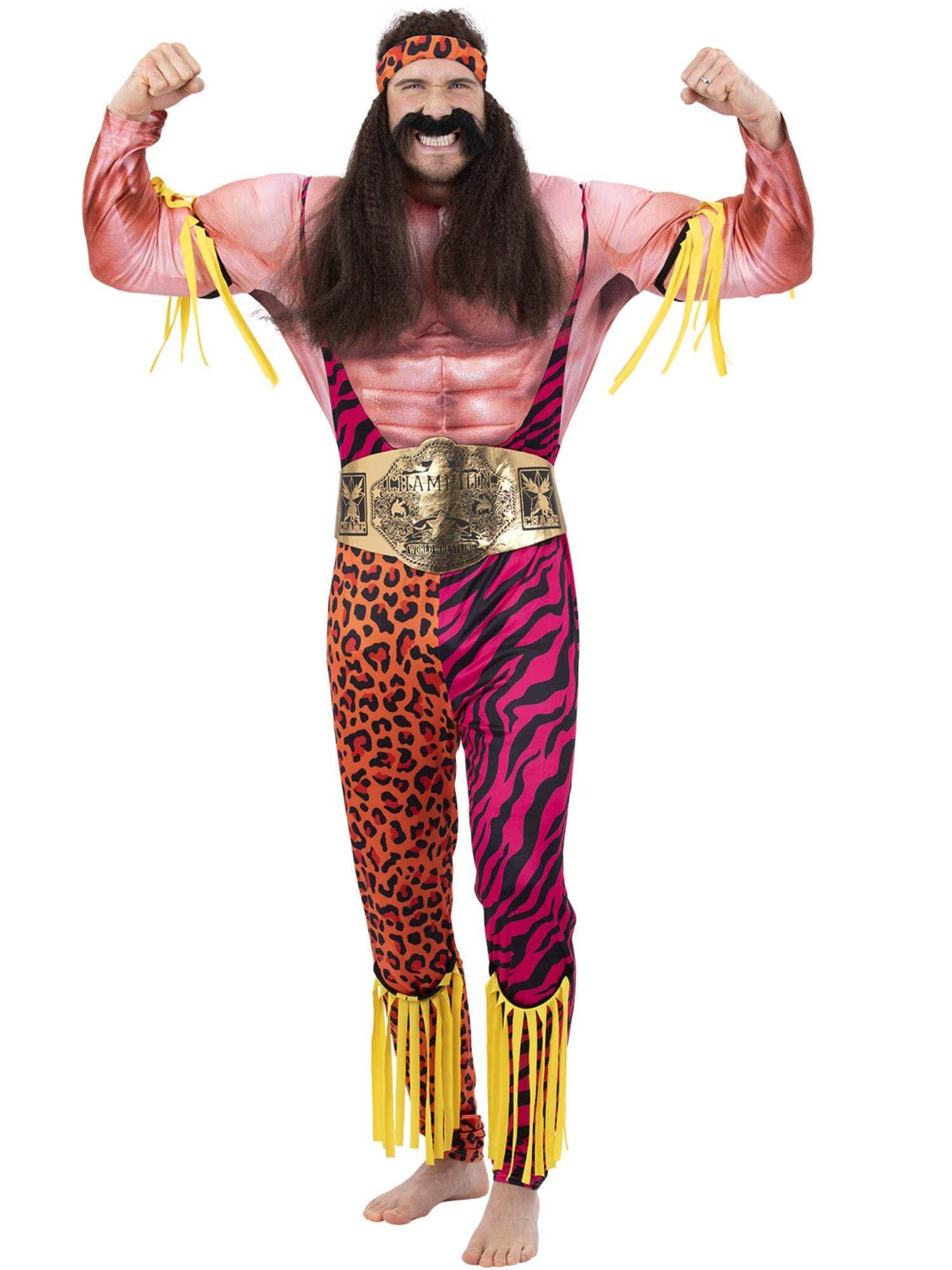 Smiffys Men's Deluxe Wrestler Costume