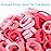 Pink Kids Hair Ties for Girls, Seamless Toddler Baby Hair Ties Bands No Damage, Cotton Girls Ponytail Holders for Baby, 0.97 Inch in Diameter by Qarwayoc
