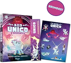 Único: O despertar: brindes (cartela de adesivos e marcador): 1