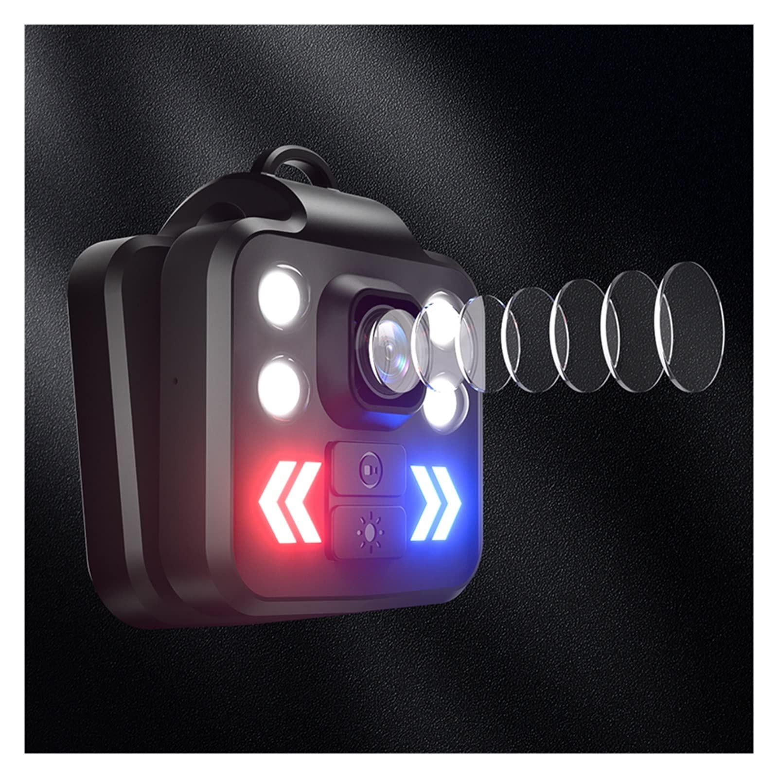 Action Cam, Videocamera Sportiva for Bicicletta Mountain Bike Moto Azione Mini videocamera Videocamera DV Videoregistratore for Auto HD 1080p Completo,All'aperto, Sport, Video(64G)