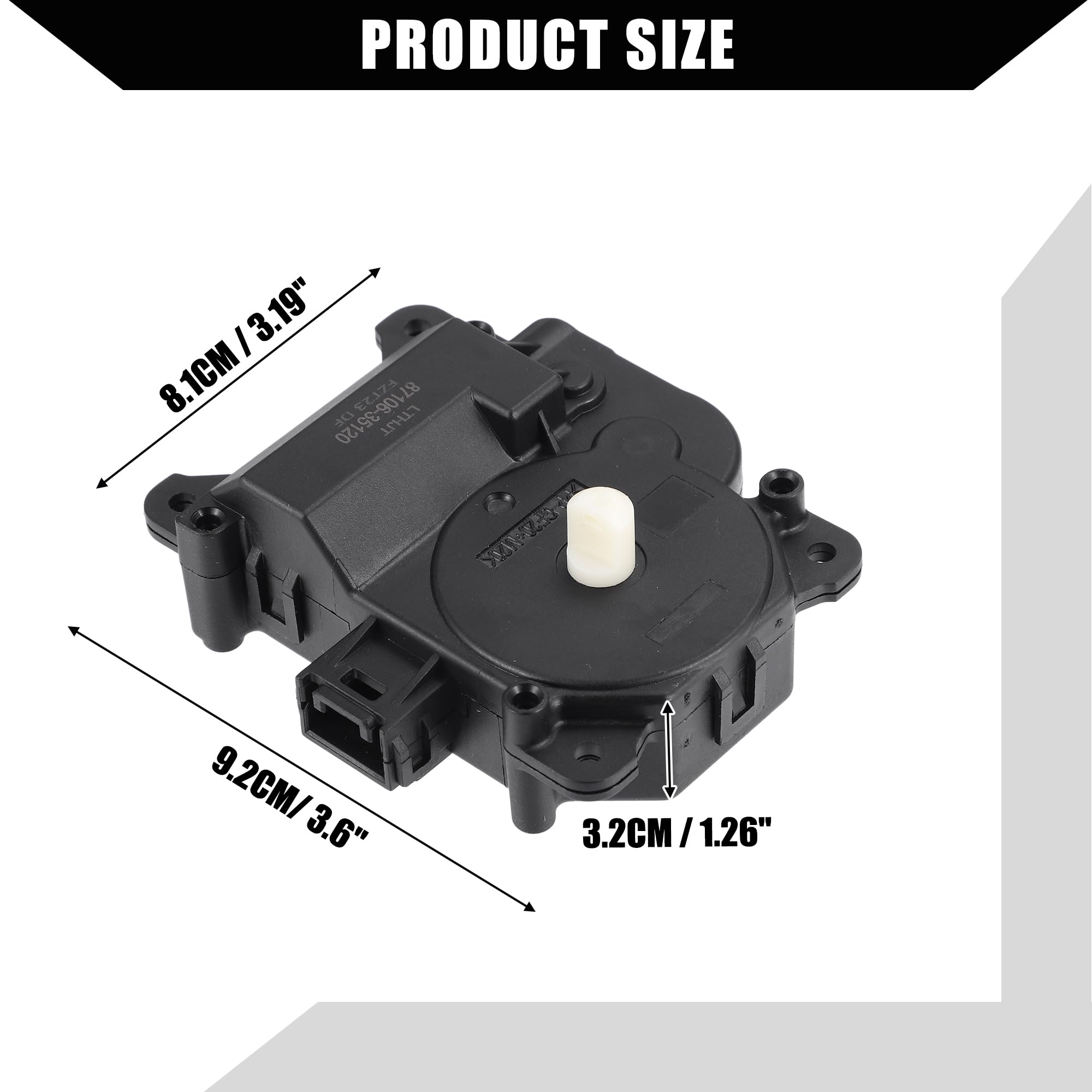 Amazon.com: Hihaha No.8710635120 HVAC Blend Air Door Actuator for