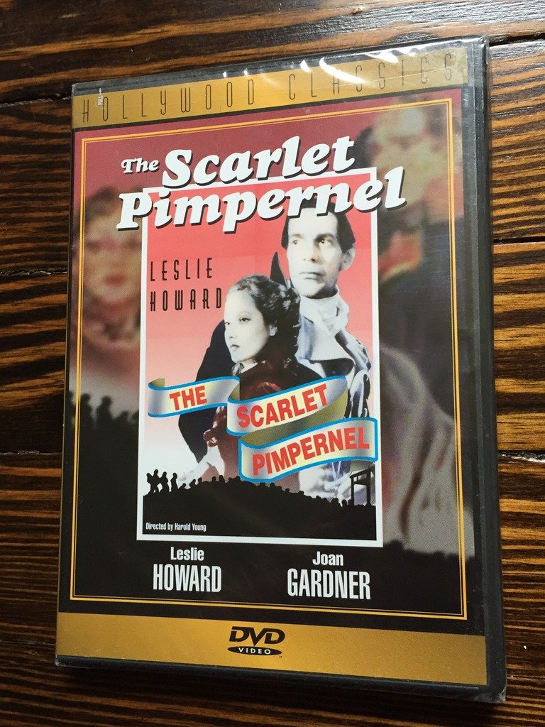 Scarlet Pimpernel DVD para noches de cine clásico británico en casa