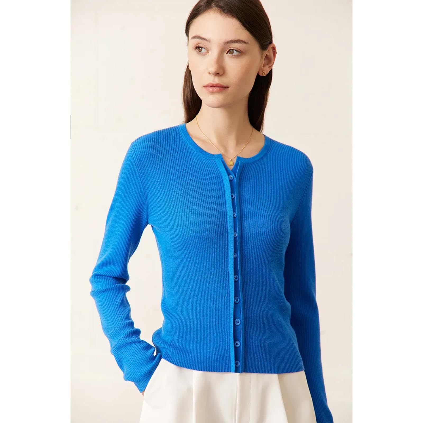 Maglione Felpe con Cappuccio Hoodies Pullover Sweatshirt Uomo Donna Maglione da Donna M Blu