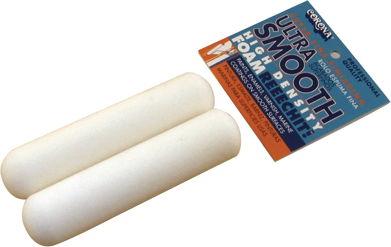 Corona Brush 4 in Foam Refill 3/8 NAP(2/PK) Paint Rollers