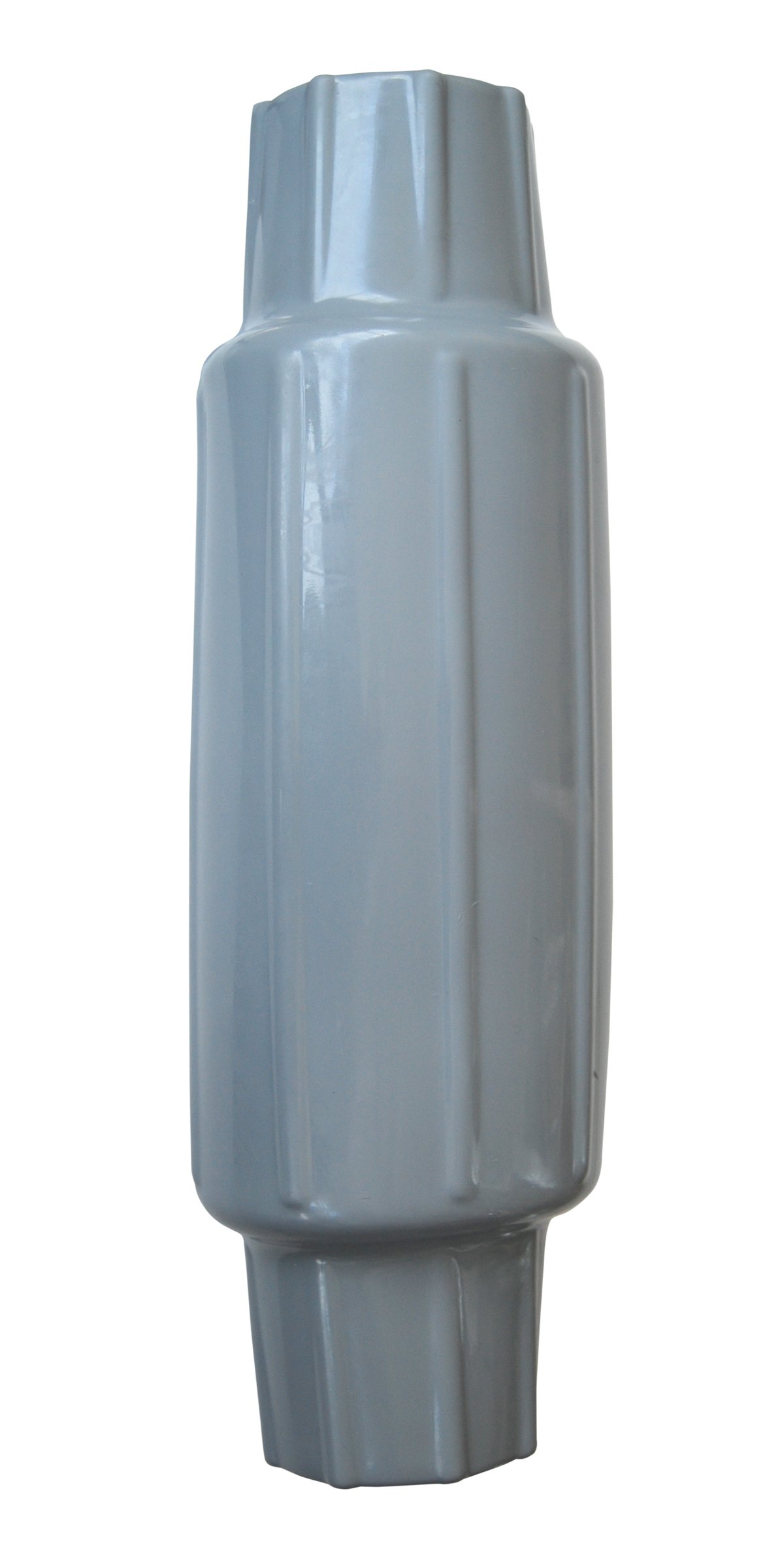 Dock Edge + Torpedo Pipe Bumper, 18", PVC- Grey