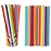 Tomnk 200 Pack Smoothie Straws, 10.3 Inches Straws Disposable, Drinking Straws Disposable in Assorted Bright Colors