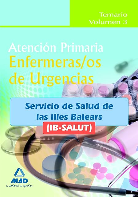 Portada de Enfermeros de urgencias de atención primaria del ib-salut. Temario volumen iii