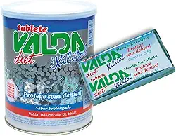 Pastilhas Valda Tablete Valda Diet C/ 100 - 3 5G