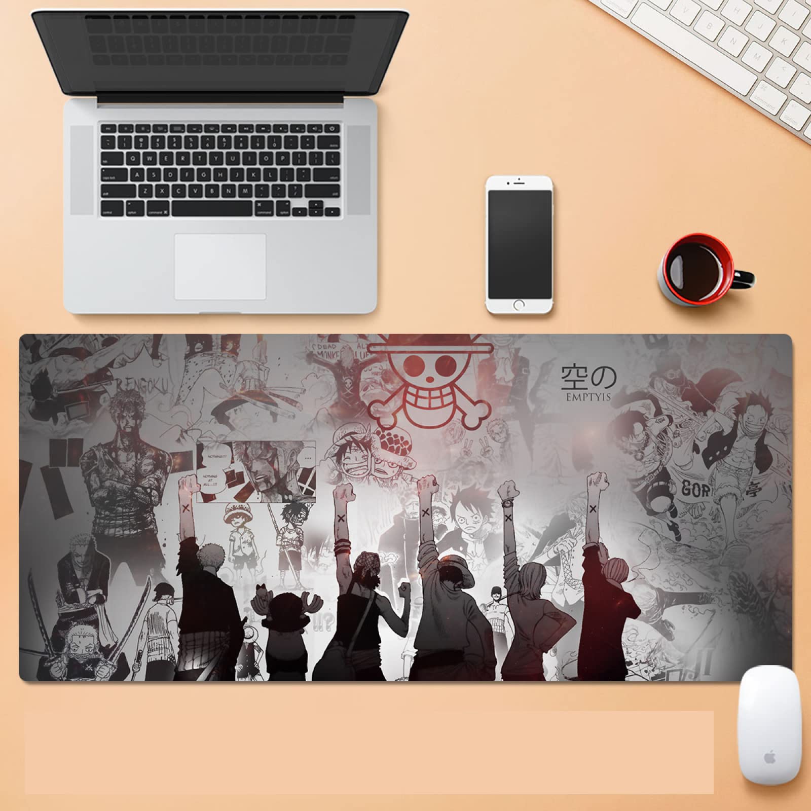 Amazon.co.jp: Runmby ONE PIECE ワンピース エース マウスパッド