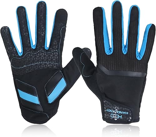 Vista 42 de HANDLANDY Guantes de bateo de béisbol para adultos y jóvenes, guantes de bateo de sóftbol transpirables para hombres, niños y niñas