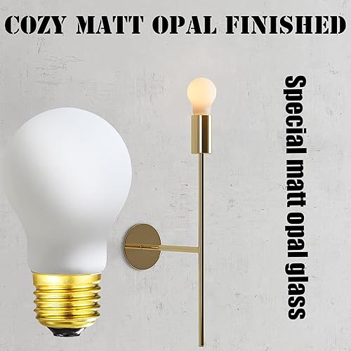 Miniatura 2 de LEOOLS Bombilla LED regulable A15 esmerilada E26 Bombilla LED 40 W Edison Bombilla LED 4000K Luz blanca diurna 4000 lm ac120v 6w A15 sin parpadeo