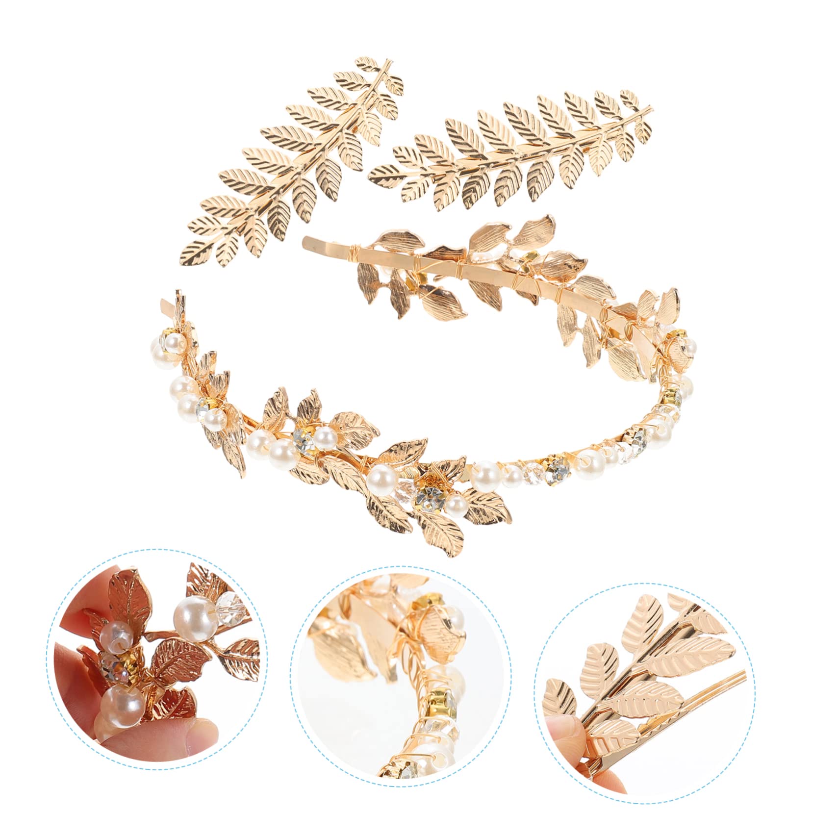 Healeved 3sets Accessori Per Fermagli e Coroncina Decorazioni Per Cerimonie e Matrimoni Per Speciali e