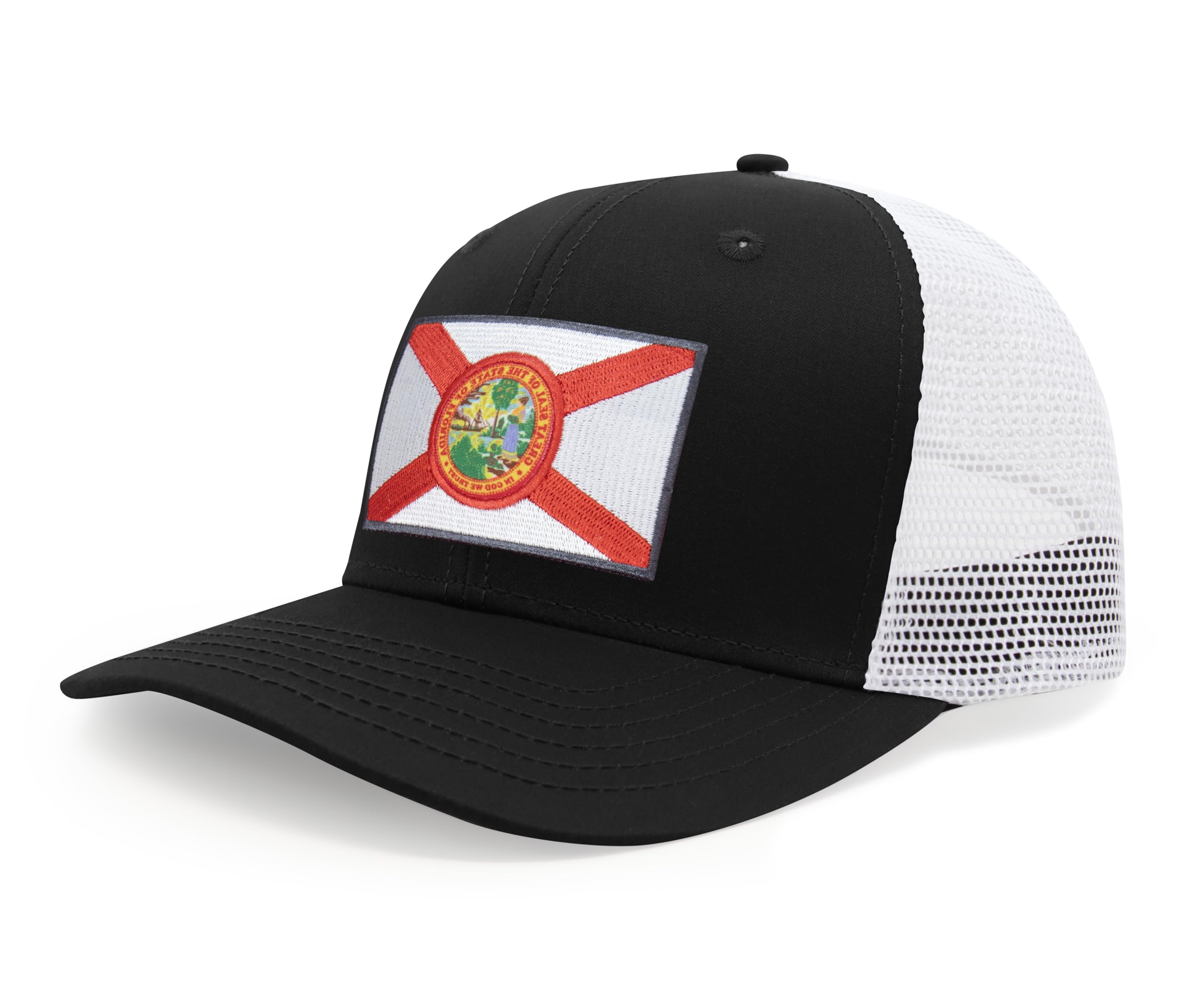 International Tie State Hat for Men and Women, Adjustable Snapback Trucker Baseball Cap with Embroidered Patch