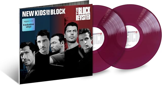 The Block Revisited (Vinil Uva) por New Kids On The Block, capa do álbum