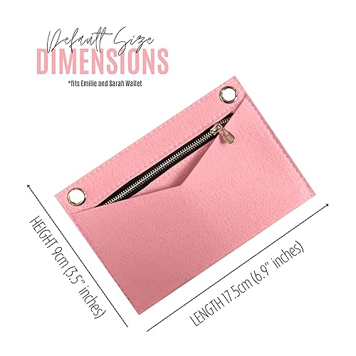 Miniatura 3 de Kelly Wallet Conversion Kit Conversion Kit for Kelly Wallet Insert Strap Kelly Wallet on Chain Gold (Lime, 120cm Silver Chain)