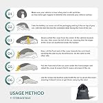 Couvertures extérieures complètes étanches à tous les intempéries pour Sedan & Coupe, Coupe universelle pour Corvette, Porsche 911, Honda Civic, Toyota Corolla, etc. Protection solaire d'hiver de pluie. (Longueur: 179"-185)