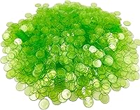 Vista 9 de YH Poker 1000 fichas de marcadores de fichas de bingo – Discos de plástico, juego de contadores de fichas, ideal para fiestas, aula, juegos, noche